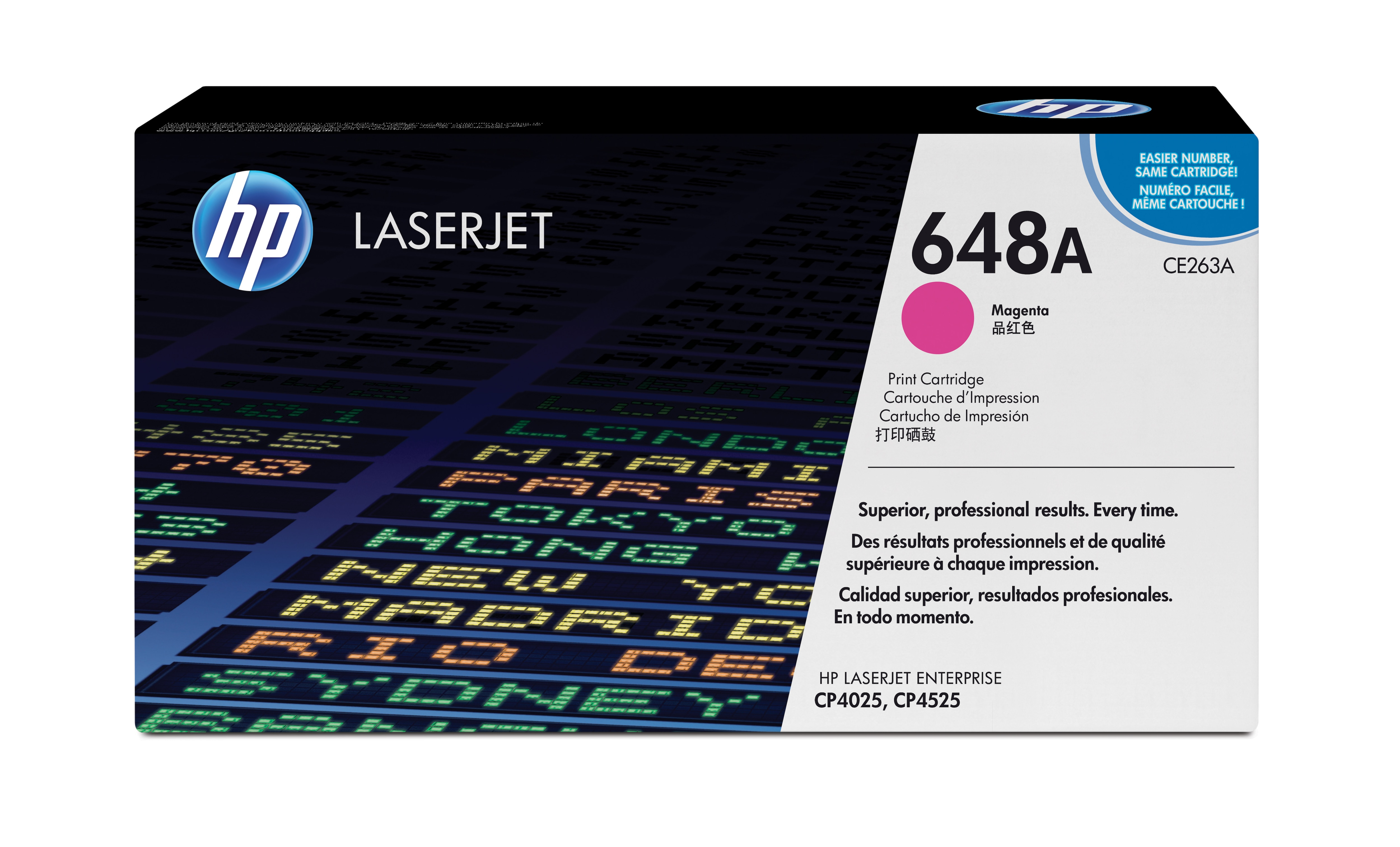 Image of HP CE263A/648A Toner cartridge magenta, 11K pages ISO/IEC 19798...