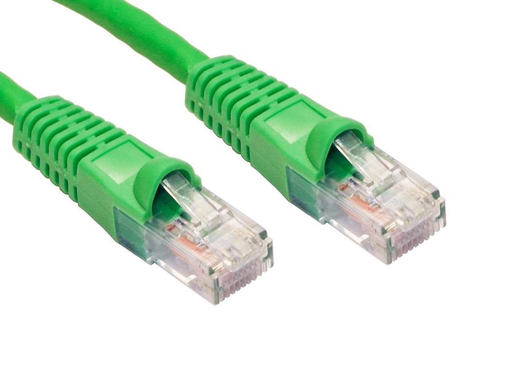 Cables Direct B6LZ-603G networking cable Green 3 m Cat6 U/UTP (UTP)