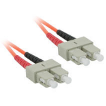 C2G 1m SC/SC Duplex 62.5/125 Multimode Fiber Patch Cable InfiniBand/fibre optic cable 39.4" (1 m) Orange