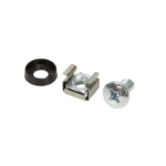 LogiLink AC0111 mounting kit Black, Silver Plastic, Zinc steel