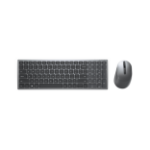 DELL KM7120W keyboard Mouse included RF Wireless + Bluetooth English Gray, Titanium