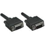 Manhattan 310345 VGA kabel 4,5 m VGA (D-Sub) Zwart
