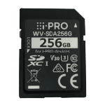 i-PRO WV-SDA256G memory card 256 GB SDXC 3D NAND Class 10