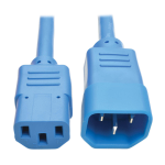 Tripp Lite P004-003-ABL power cable Blue 35.4" (0.9 m) C13 coupler C14 coupler