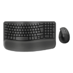 Logitech Wave Keys and Lift Combo toetsenbord Inclusief muis Universeel Bluetooth QWERTZ Duits Grafiet