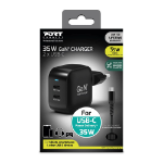 Port Designs CHARGER USBC PD 35W GAN + CABLE 2M