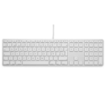 LMP 17573 keyboard Office USB QWERTY Spanish Silver