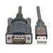 Tripp Lite U209-005-COM serial cable Black 59.8" (1.52 m) USB Type-A DB-9