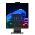 Lenovo ThinkCentre X AIO Copilot+ PC Intel Core Ultra X7 70.1 cm (27.6") 2560 x 2880 pixels All-in-One PC 32 GB LPDDR5x-SDRAM 512 GB SSD Windows 11 Pro Wi-Fi 7 (802.11be) Grey