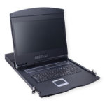 VALUE 26.99.0192 rack console 48,3 cm (19") 1366 x 768 Pixels Zwart 1U