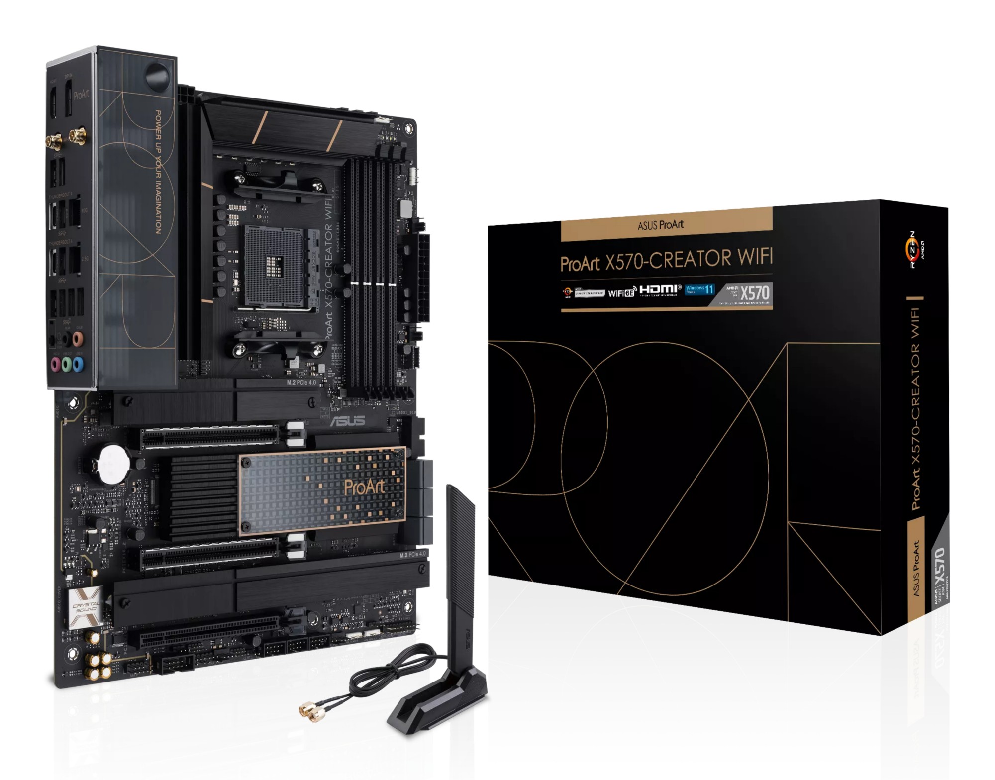 ProArt X570-CREATOR WIFI AMD X570 Socket AM4 ATX
