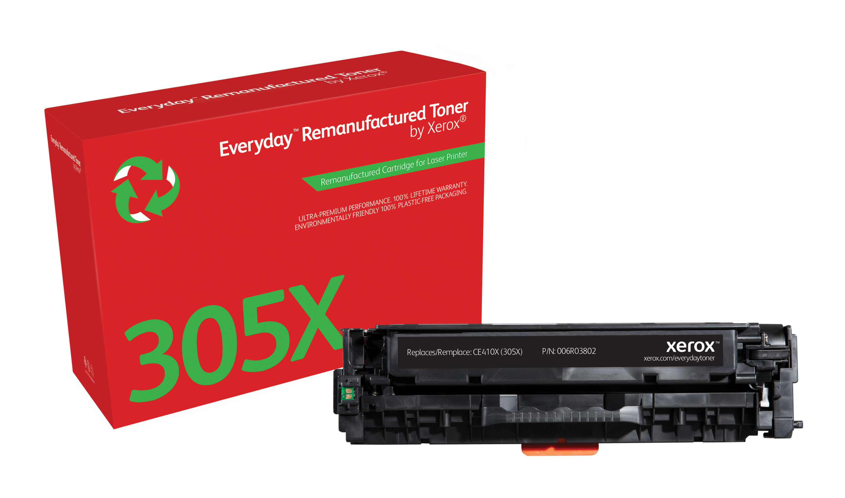 Image of Xerox 006R03802 Toner cartridge black, 4K pages (replaces HP...