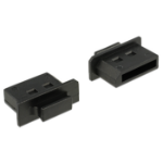 DeLOCK 64025 socket safety cover Displayport Black 10 pc(s)