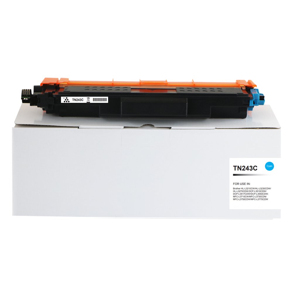 CTS Wholesale Comp Brother TN243C Cyan Toner