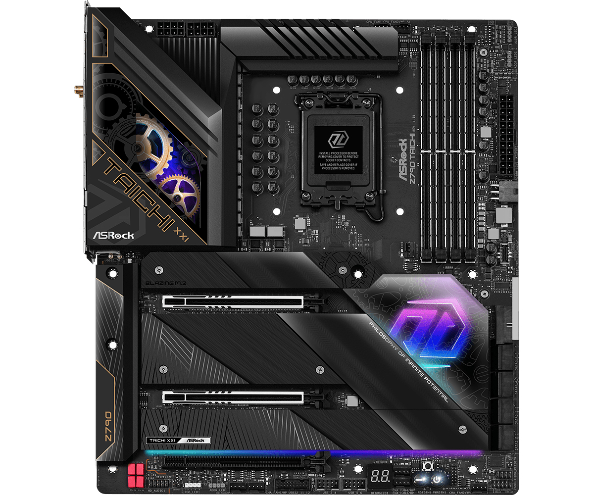 Image of Asrock Z790 Taichi Intel Z790 LGA 1700 Extended ATX