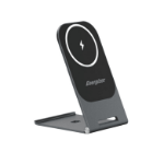 Energizer WCP102 mobile device charger Smartphone Aluminium, Black Wireless charging Auto
