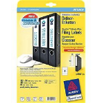 Avery L4760-25 printer label White
