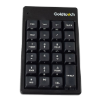 Goldtouch GTC-ELITE numeric keypad Universal USB Black