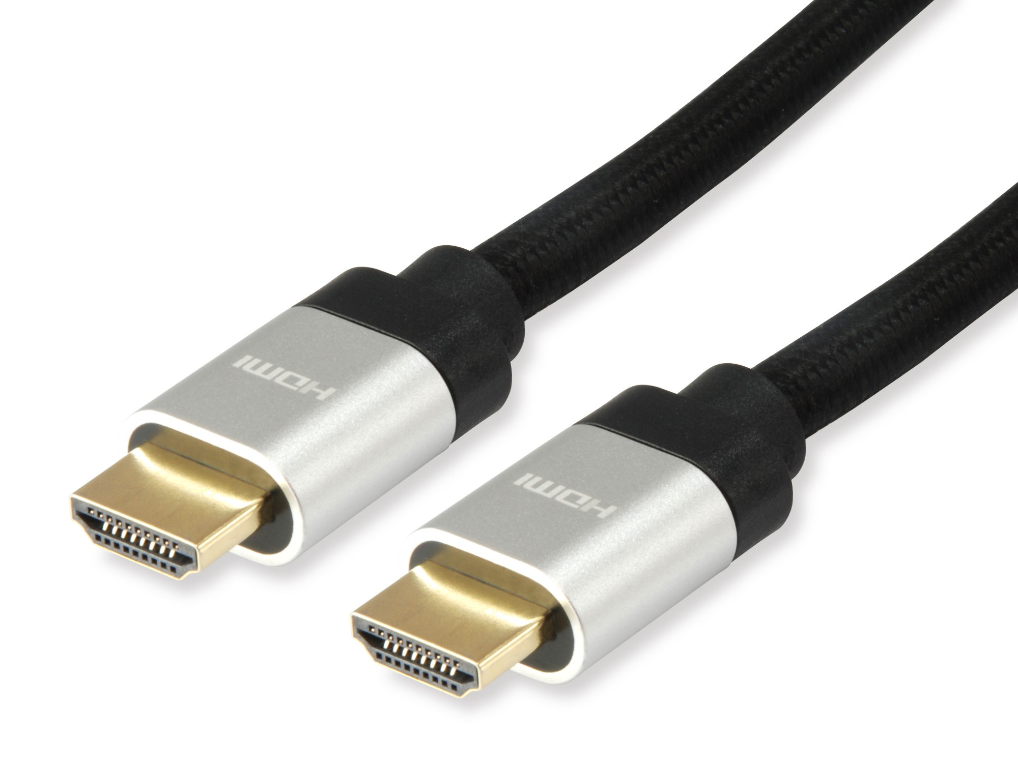 Photos - Cable (video, audio, USB) Equip 119382 HDMI cable 3 m HDMI Type A  Black, Silver (Standard)