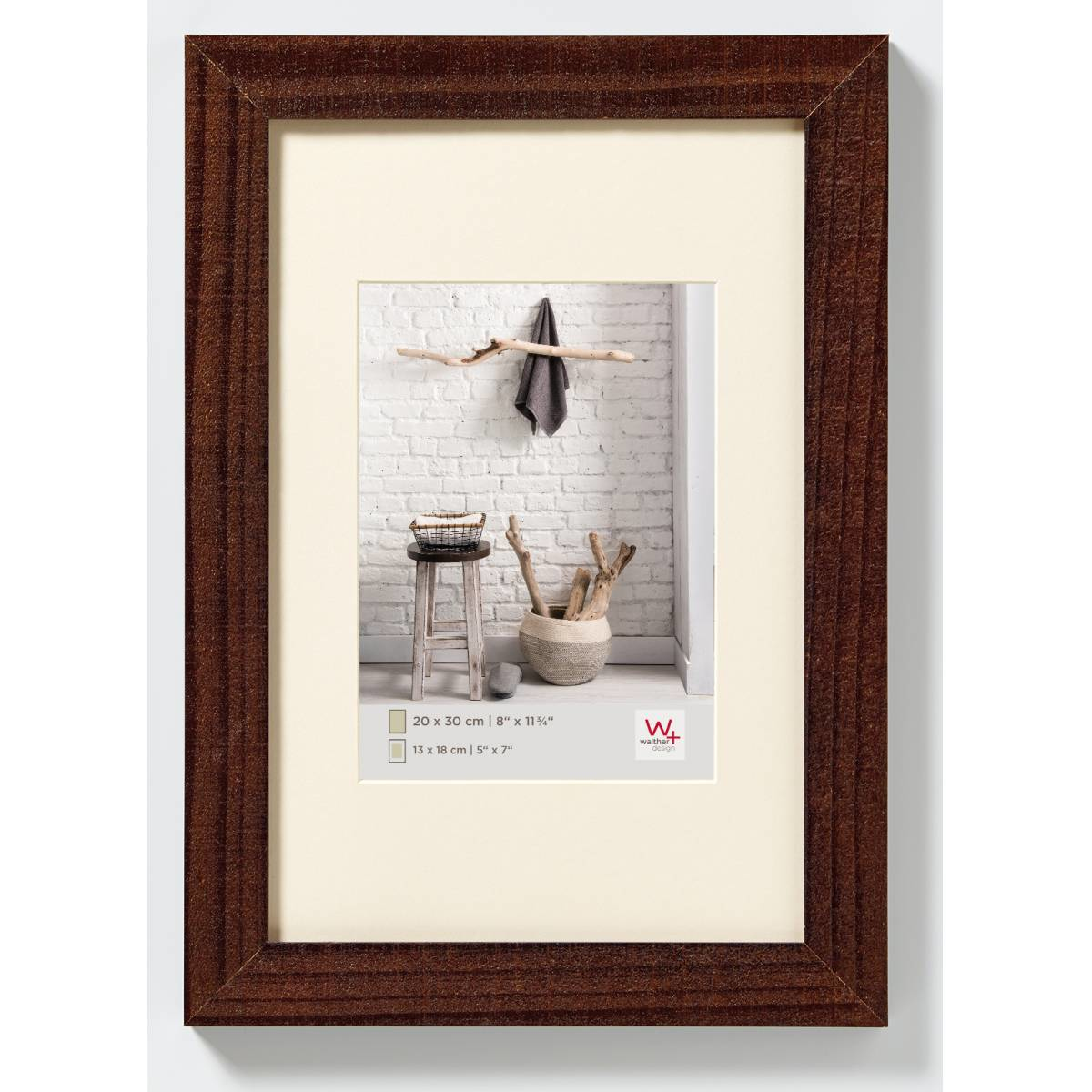 Image of Walther Design HO318N - Wood - Brown - Single picture frame - 9 x...