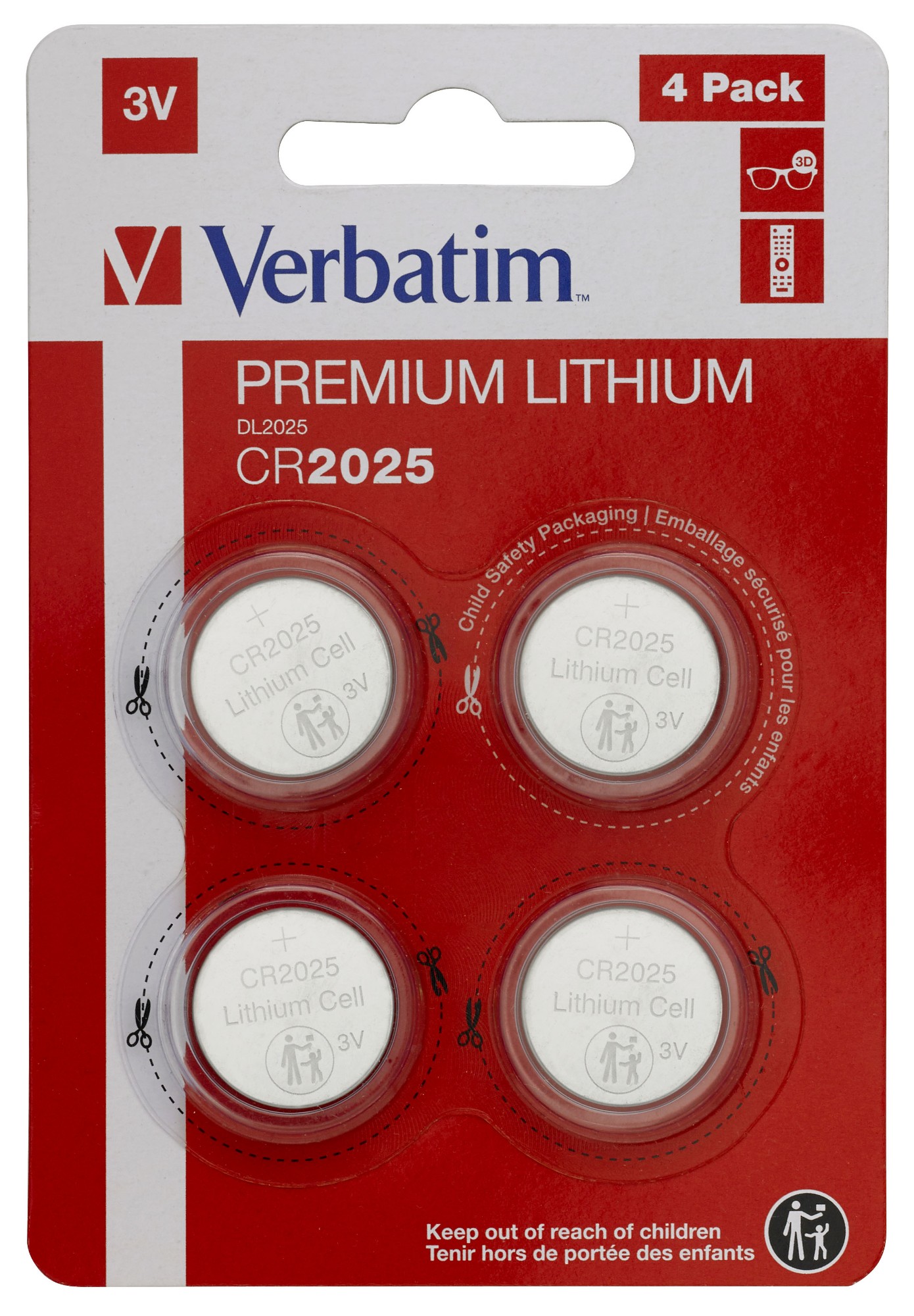 Verbatim CR2025 Single-use battery Lithium