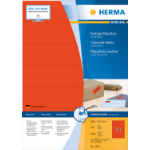 HERMA 4557 self-adhesive label Rectangle Red 1400 pc(s)