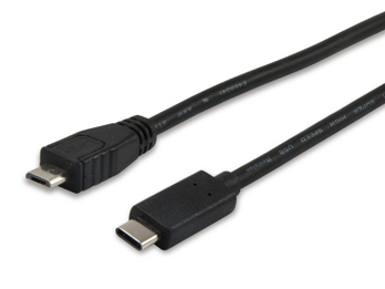 Image of Equip USB 2.0 Type C to Micro-B Cable, 1m