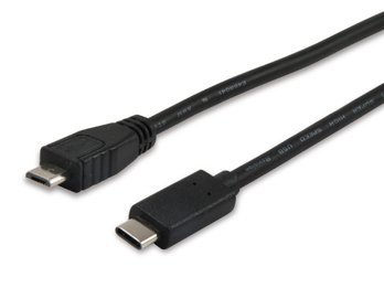 Photos - Cable (video, audio, USB) Equip USB 2.0 Type C to Micro-B Cable, 1m 12888407 
