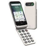 Doro Aurora A20 11.4 cm (4.5") Dual SIM Android 14 4G USB Type-C 4 GB 64 GB 3000 mAh Black, White