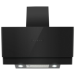 electriQ 90cm Angled Cooker Hood with Touch & Gesture Control - Black - A+++