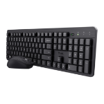 Trust Ody II keyboard Mouse included Universal RF Wireless QWERTY US English Black