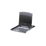 ATEN CL6700MW rack console 43.9 cm (17.3") 1920 x 1080 pixels Metal Black 1U