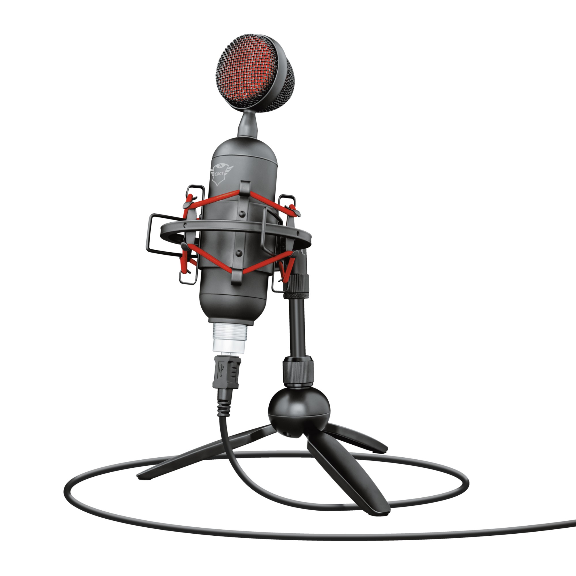 Trust GXT 244 Buzz Black. Red PC microphone