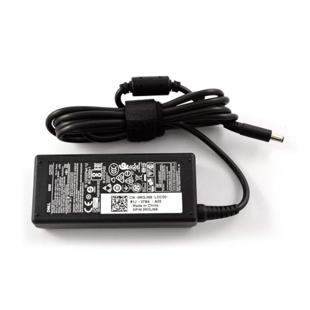 DELL 65W Barrel (4.5 x 3mm) AC Adapter with SA Plug