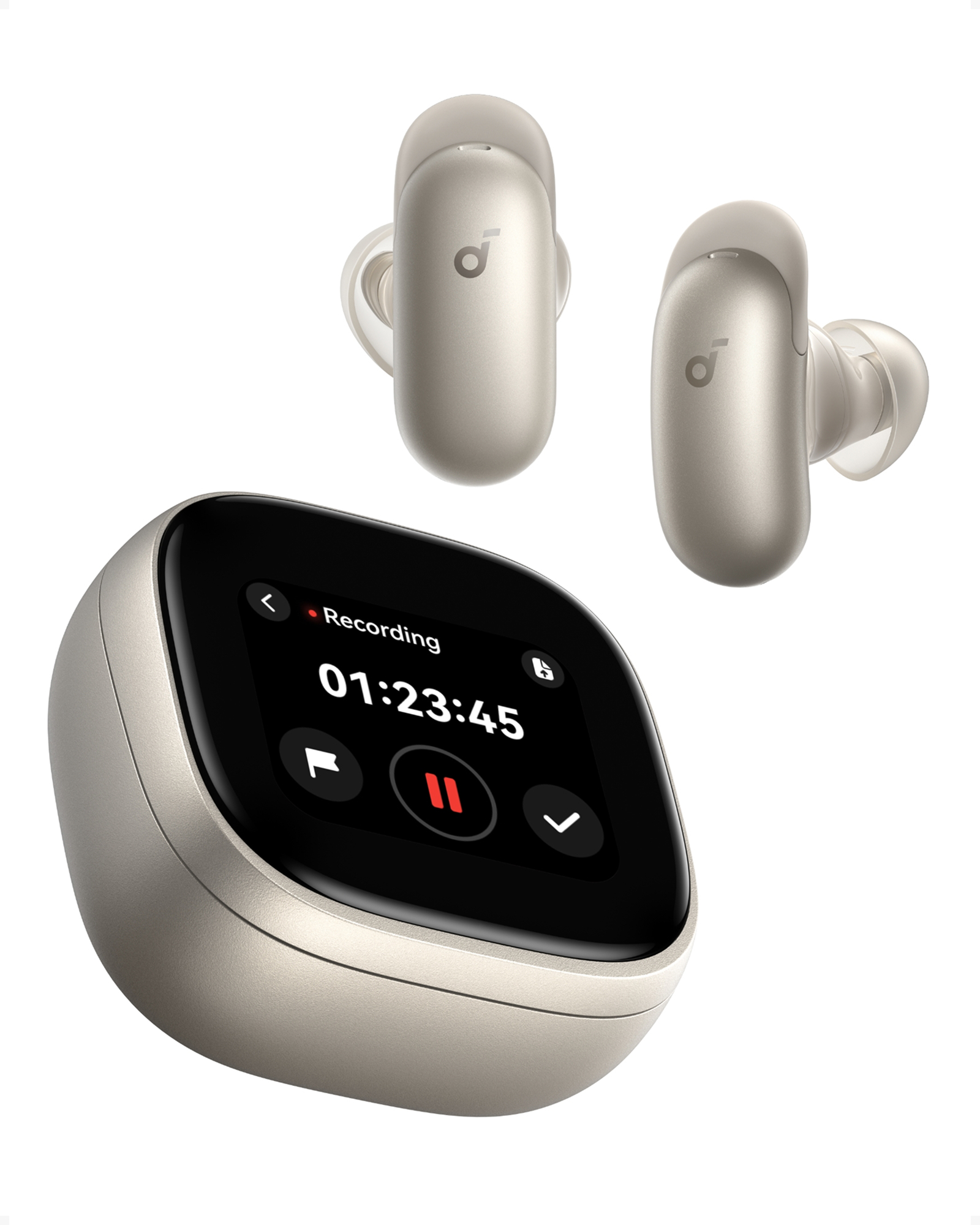 Soundcore Liberty 5 Pro Max Wireless Noise Cancelling Earbuds. Titaniu