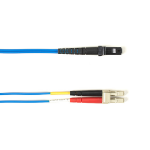 Black Box LC-MTRJ 4m fibre optic cable MT-RJ CMP Blue