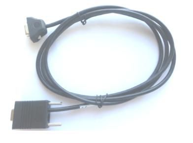Zebra CBL-58918-02 seriella kablar Svart 0,7 m RS232 DB9