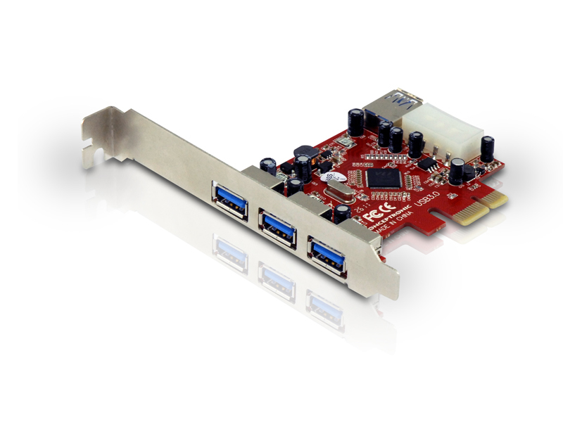 Conceptronic PCI Express Card 4-Port USB 3.0