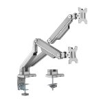 4Cabling Dual Monitor Arm - Mechanical Spring