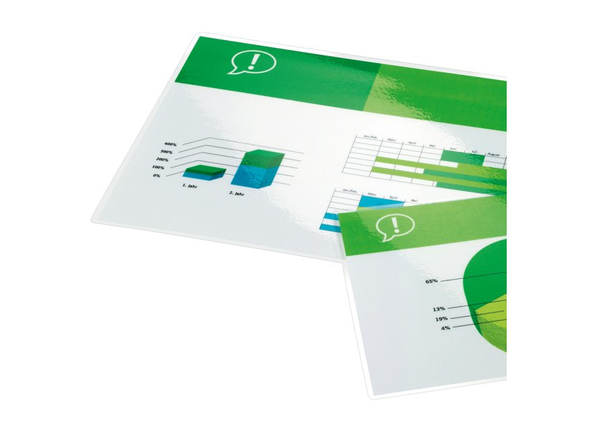 GBC Document Laminating Pouches A3 2x100 Micron Gloss (100)