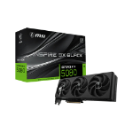 MSI GeForce RTX 5080 16G INSPIRE 3X OC BLACK NVIDIA 16 GB GDDR7
