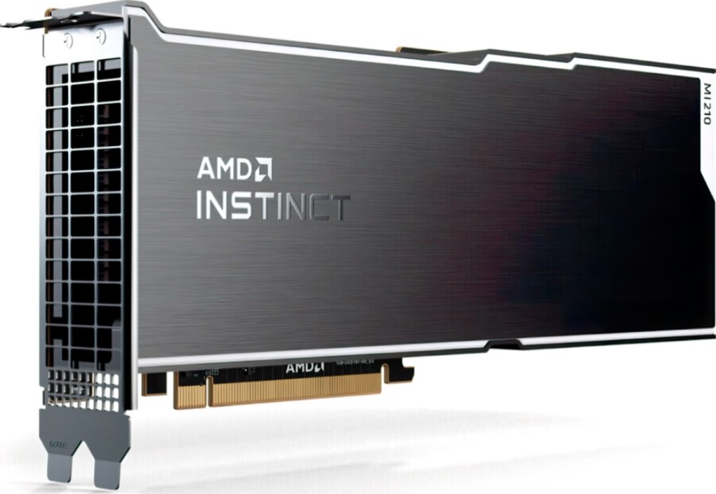100-300000008H AMD RADEON Instinct MI210 FH 64GB HBM2e PCIe 4.0 x16 Server Accelerator Card 100-...