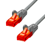 ProXtend CAT6 U/UTP CCA PVC Ethernet Cable Grey 25CM