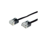 ROLINE 21.15.2193 netwerkkabel Zwart 2 m Cat6a U/UTP (UTP)