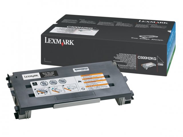 Lexmark C500H2KG Toner black, 5K pages/5% for Lexmark C 500