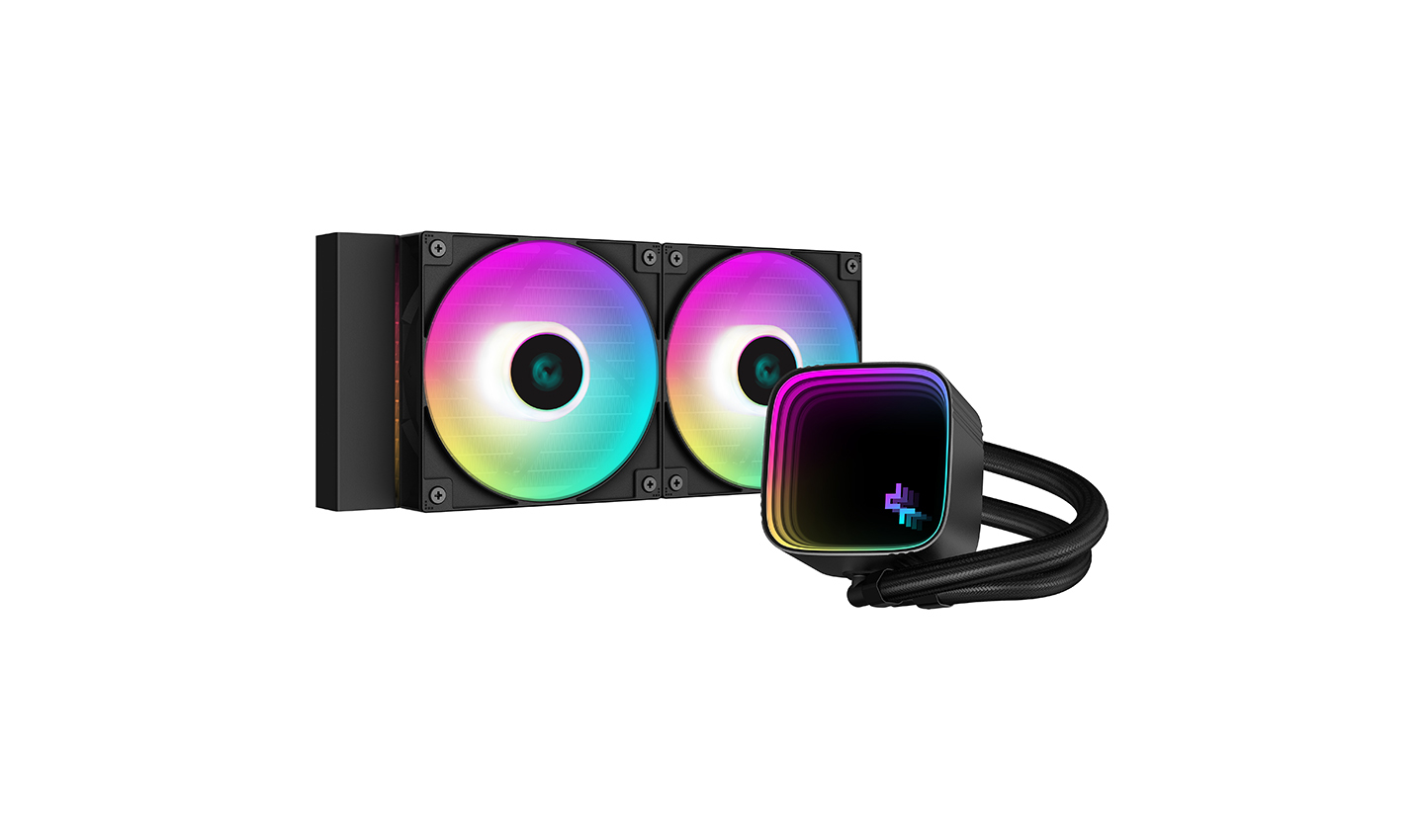 DeepCool LS520 SE Processor Allt-i-ett vätskekylare 12 cm Svart