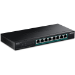 Trendnet TPE-BG380 network switch Unmanaged 2.5G Ethernet (100/1000/2500) Power over Ethernet (PoE) Black