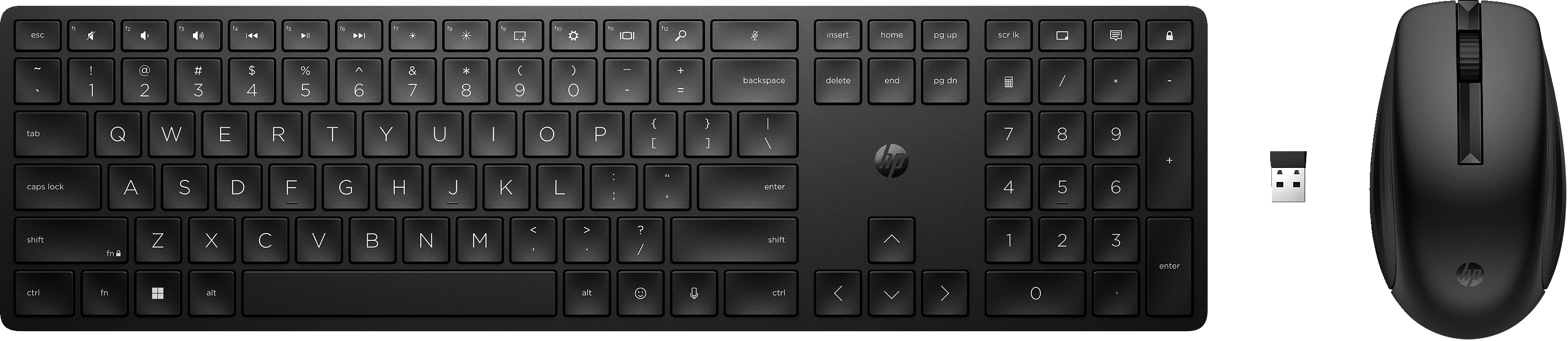 Image of HP 655 Wireless Keyboard and Mouse Combo