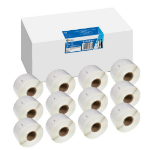 G&G Image 19328 DirectLabel-etikettes 36mm x 89mm Pack=12 (replaces Dymo S0722400) for Dymo 400 Duo/60mm