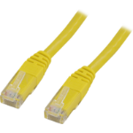 Deltaco TP-63GL networking cable Yellow 3 m Cat6